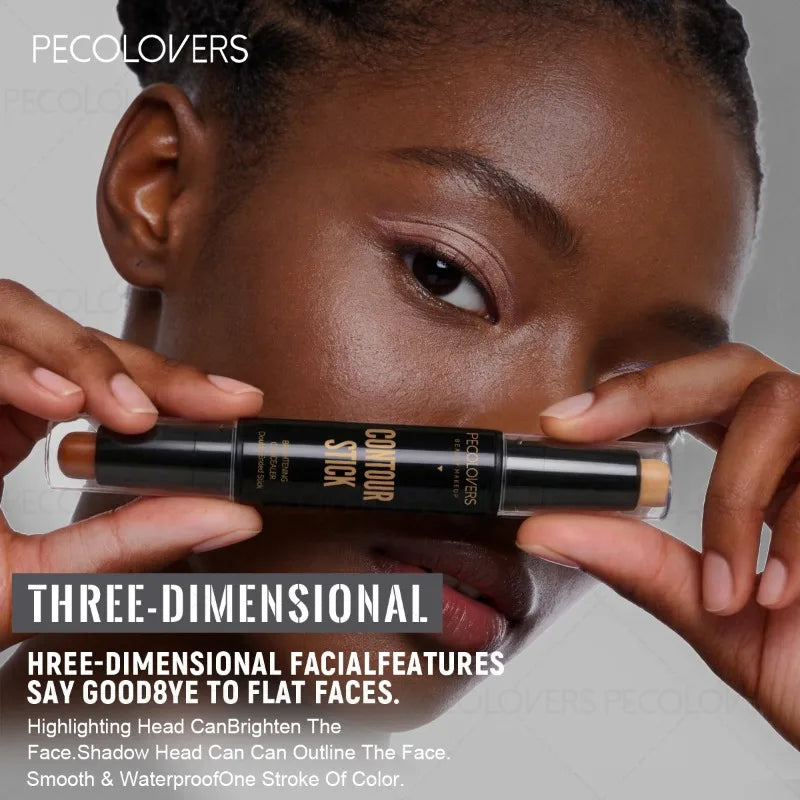 Double-ended Concealer Stick Facial Contouring Three-dimensional Face Qme