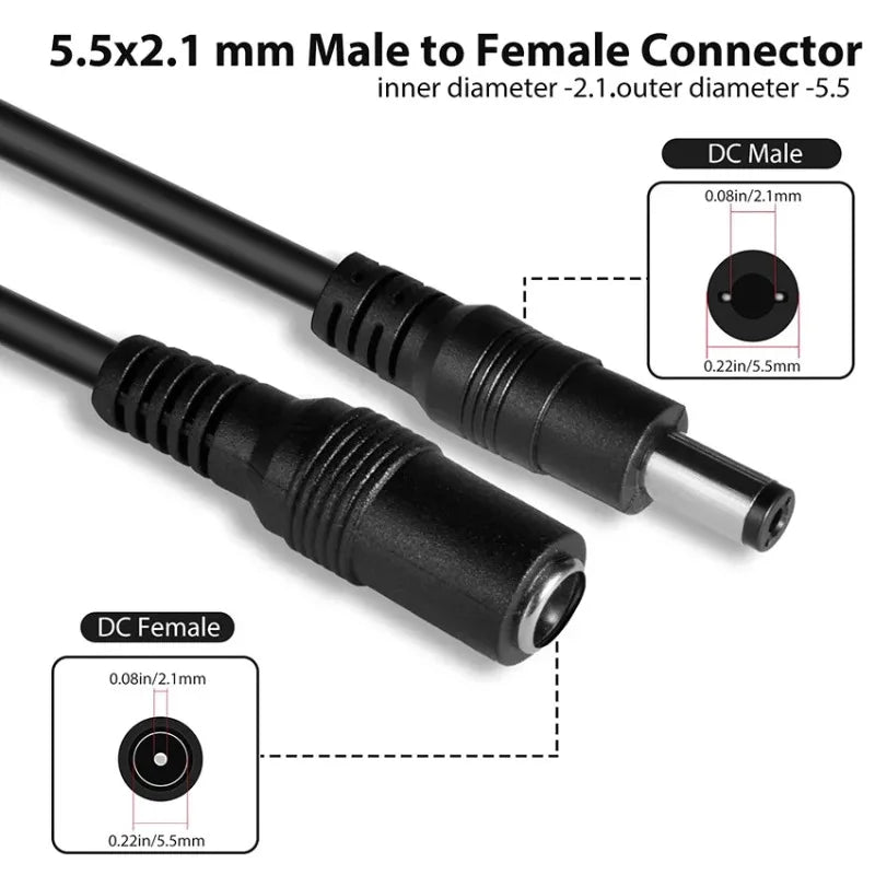 Truck Reverse Camera Video Cable 4-Way Monitor Extension Line for Semi-Trailer Aviation Connector Qme