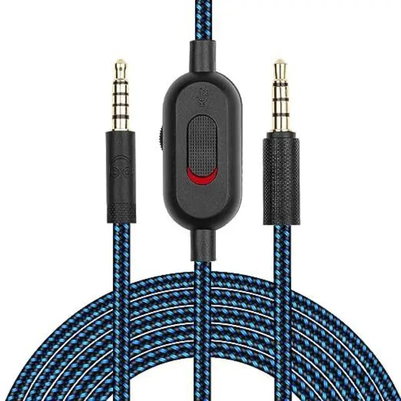 Extension Cord Wire 2 Meters Replacement Cable G233 G433 GPROX Gaming Qme Blue