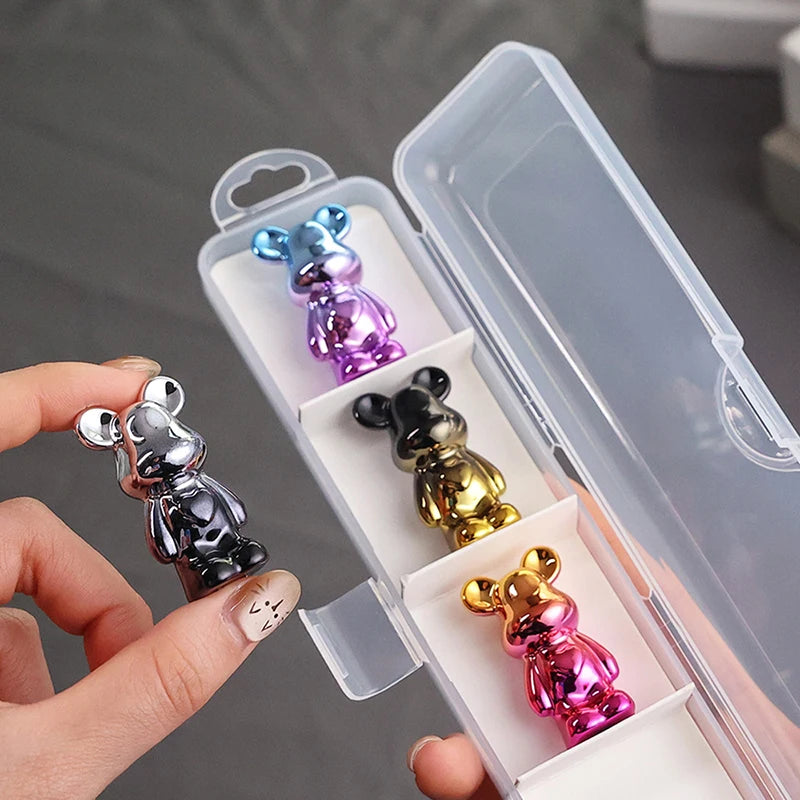 Cute Cartoon Bear Car Interior Decorations Center Console Ornaments Qme