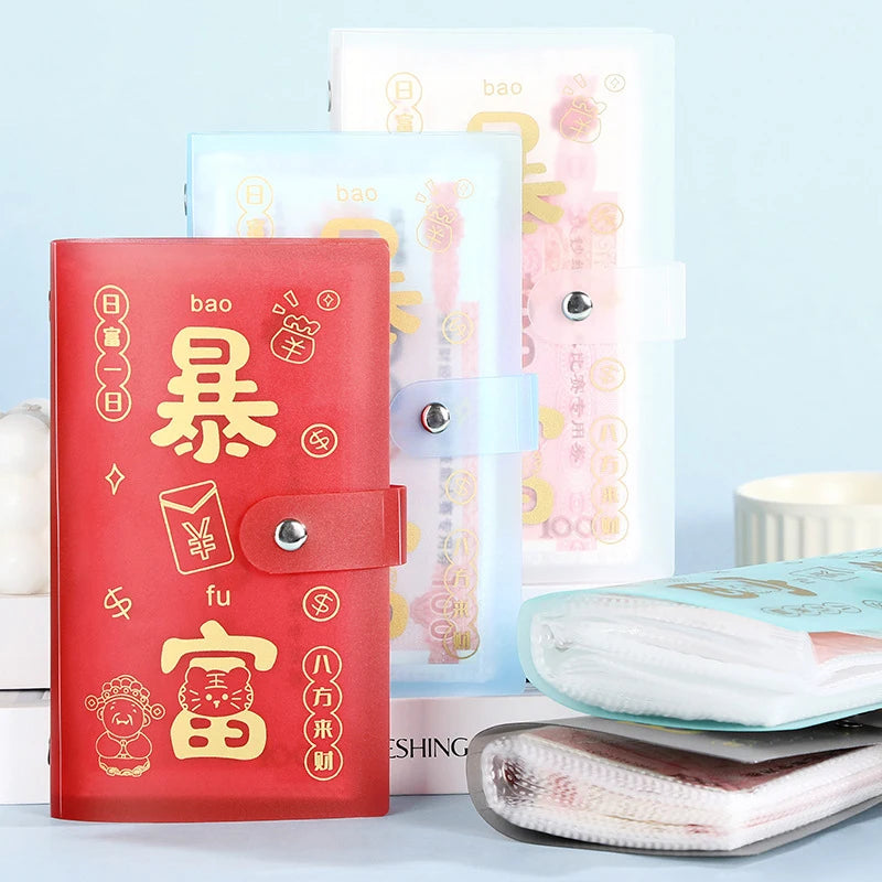 Saving 100 Envelopes Money Challenge Notebook Savings Binder Reusable Qme