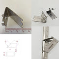 Freezer Shelf Clips Bracket Shelves Parts Home Accessories 304 Qme Default Title