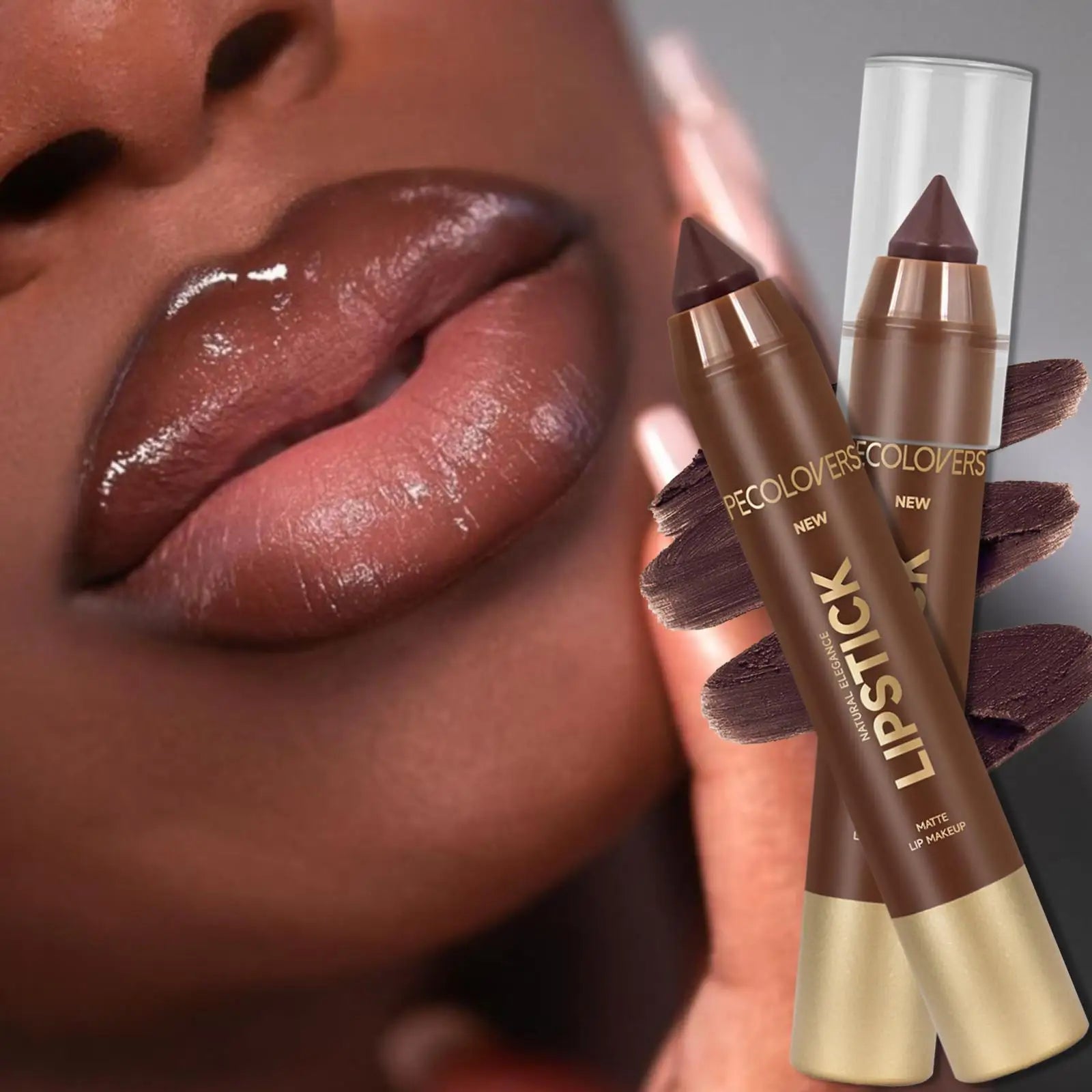 Fine Tip Lip Liner Pen Soft Mist Matte Crayon Sexy Brown Red Lipstick Qme