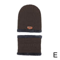 Winter Fleece Scarf Hats Thicken Plush Warm Beanies Wool Knit Caps Men Women Outdoor Cycling Ski Cold Protection Neck Mask Hat Qme coffee One size