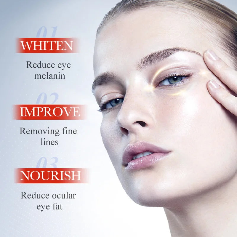 Kojic Acid Retinol Eye Cream Recuce Eye Dark Circles Decrease Eye Bags Moisturizing Firming Beauty Eyes Skin Care Products Qme