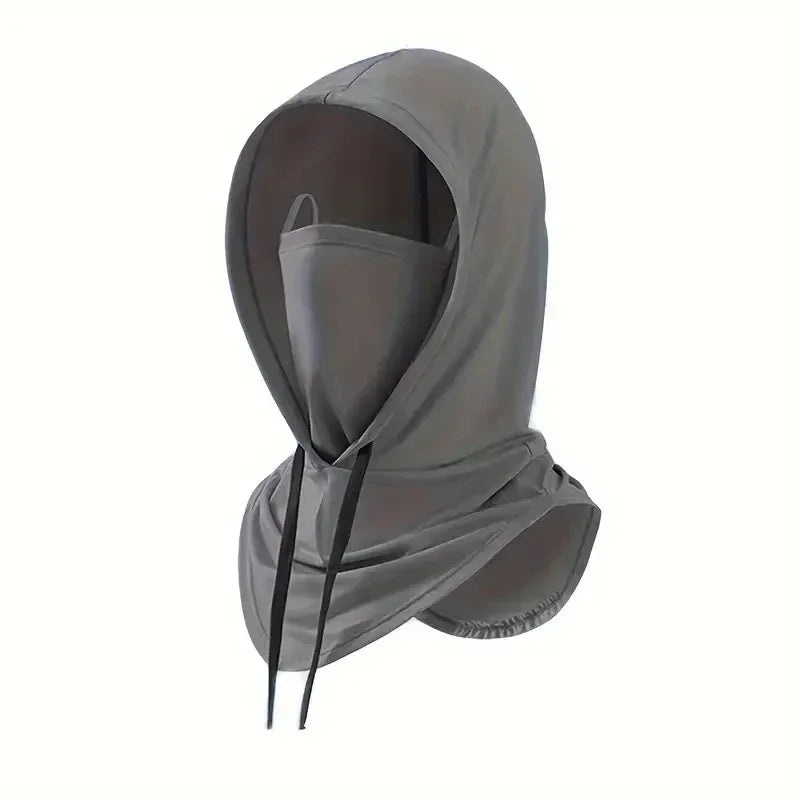 1PC Summer 360 Degree Lightweight Cooling Hood Sun Protection Shroud Mask for Outdoor Activities Fishing Surfing Cycling Hiking Qme Dark Grey
