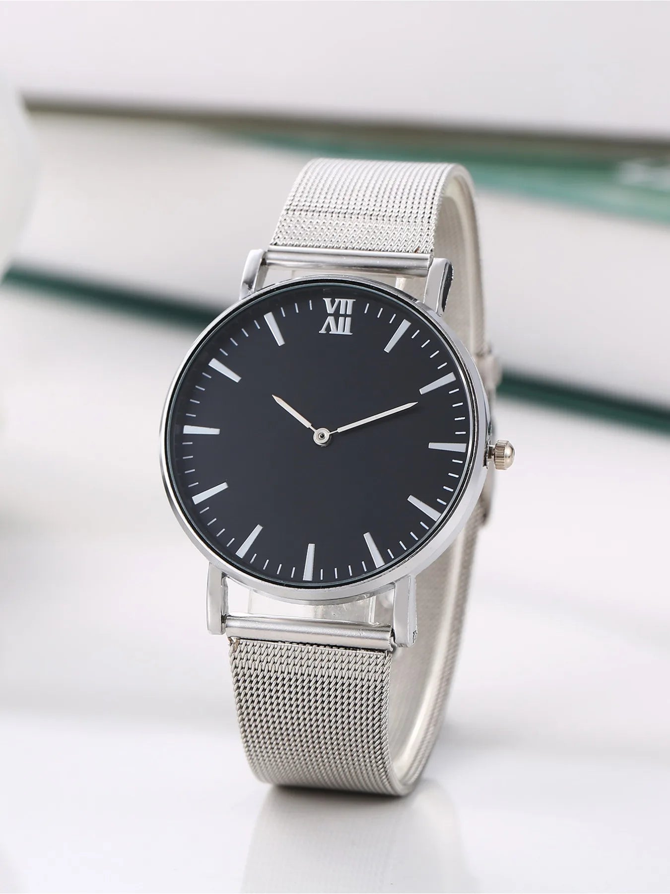 1-piece men's exquisite watch set, men's business high-end quartz men's watch Qme