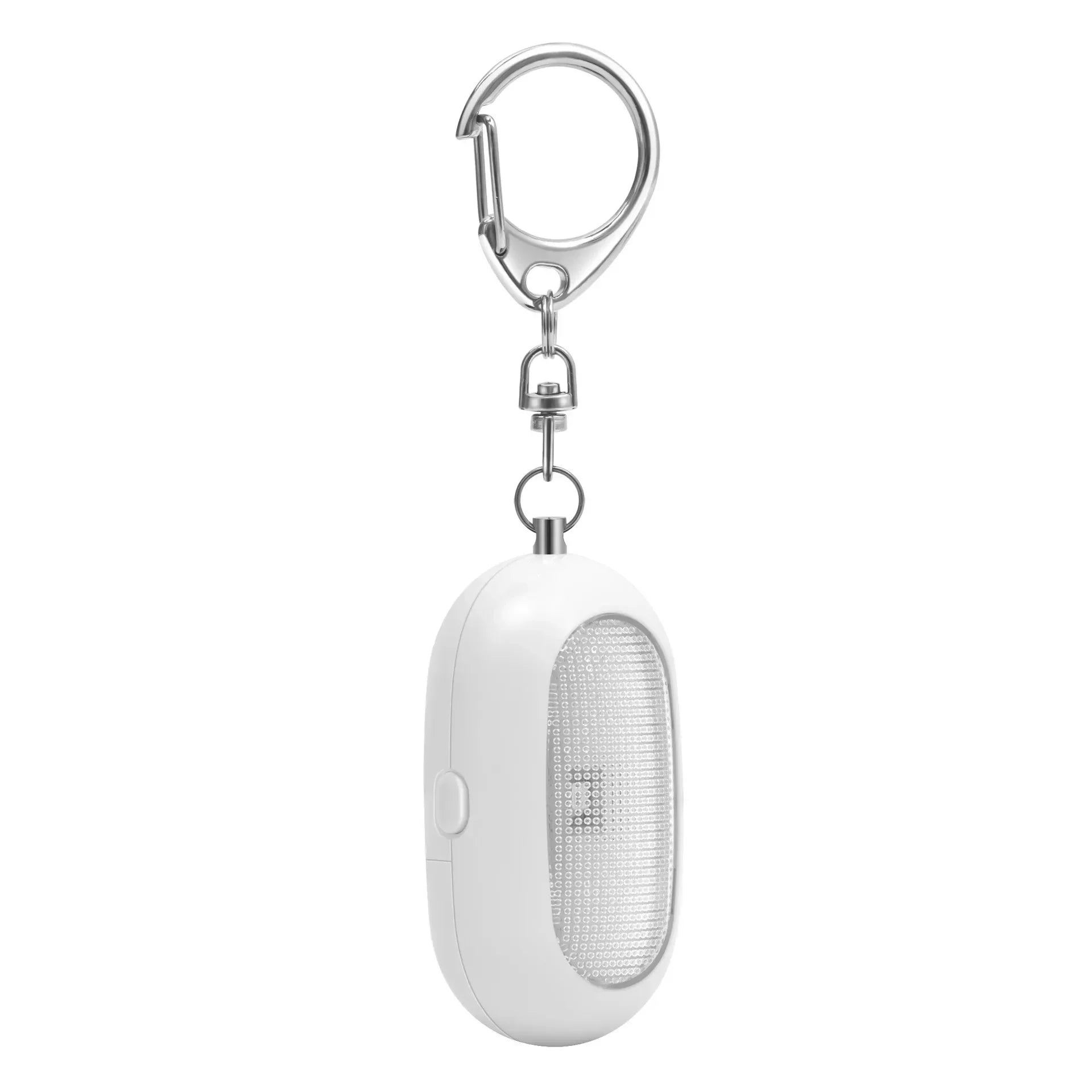125db Self Defense Alarm Personal Defense Siren Anti-attack Security for Women Kids Personal Security Loud Alert Attack Panic Qme White