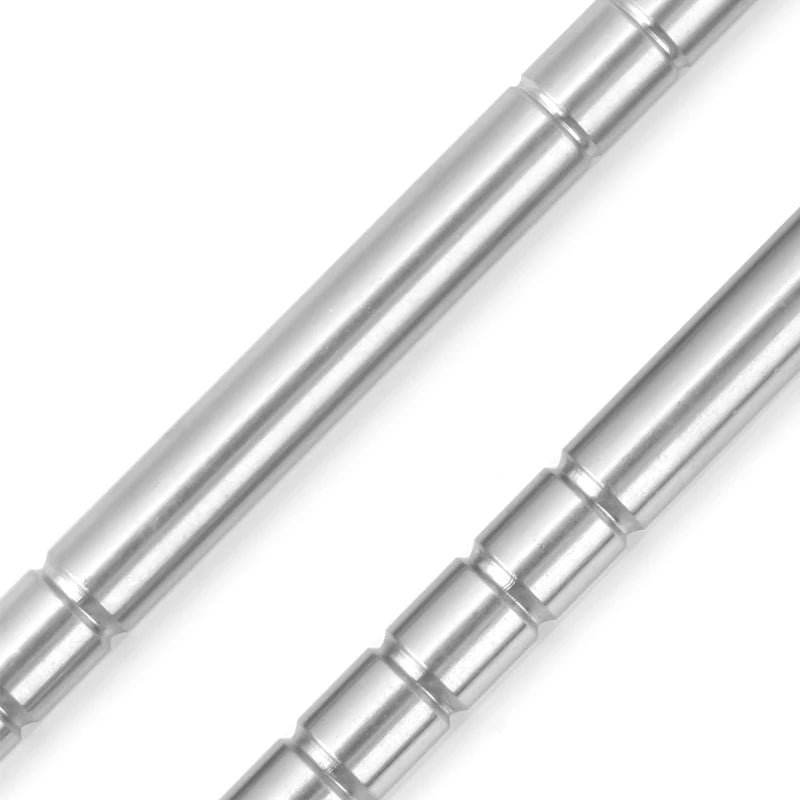 New Double-ended Nail Beveled Head Cuticle Pusher Remover Stainless Steel Cuticle Remover Manicure Sticks Nail Care Cleaner Tool Qme