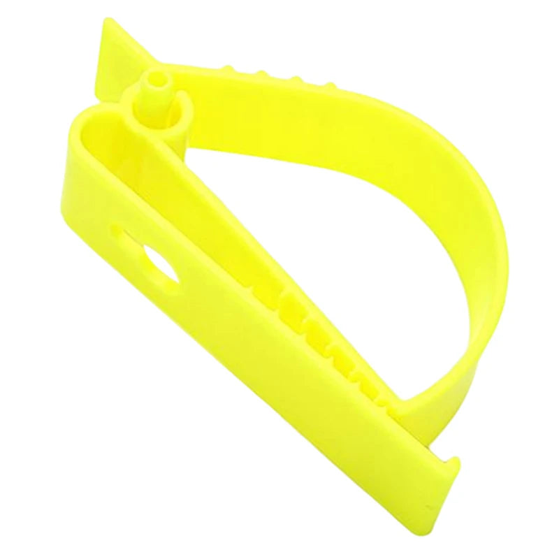 Multifunctional Clamp Safety Helmet Earmuffs Key Chains Clips Labor Qme Yellow