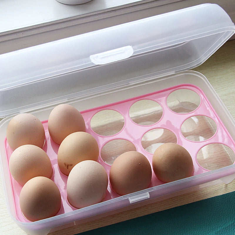 Hello Kitty Food-Grade Storage Containers Egg Cartons Refrigerator and Kitchen Storage Containers Egg Organizers Qme