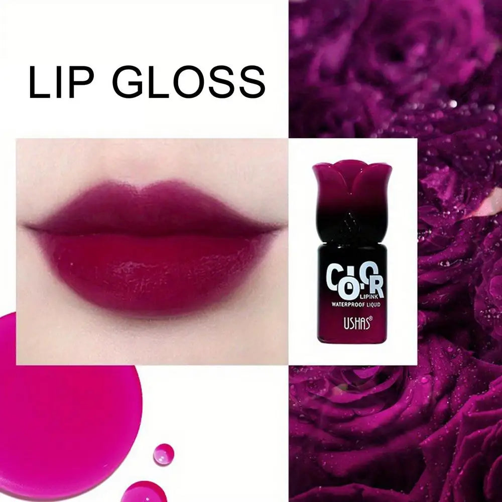 Silky Liquid Lipstick Lip Stain Tint Natural Effect Lips Eyes Cheeks