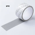 2M Self-adhesive Window Screen Mesh Breathable Mosquito Net Fix Mesh Netting Broken Holes Repair Tools Household Mesh Stickers Qme GRAY 2M