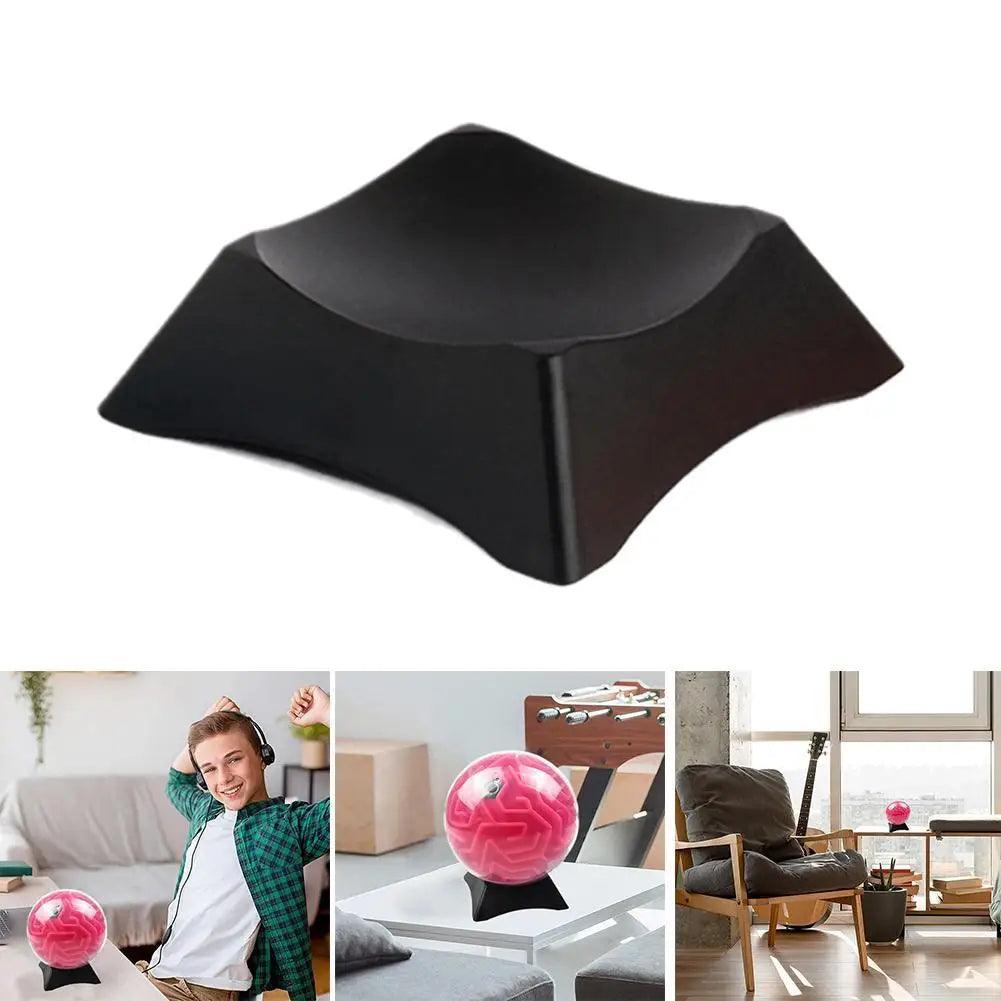 1pcs Ball Stand Display Holder Rack Support Base For Football Rugby Crystal Labyrinth Maze Ball Soccer Volleyball Basketball Qme