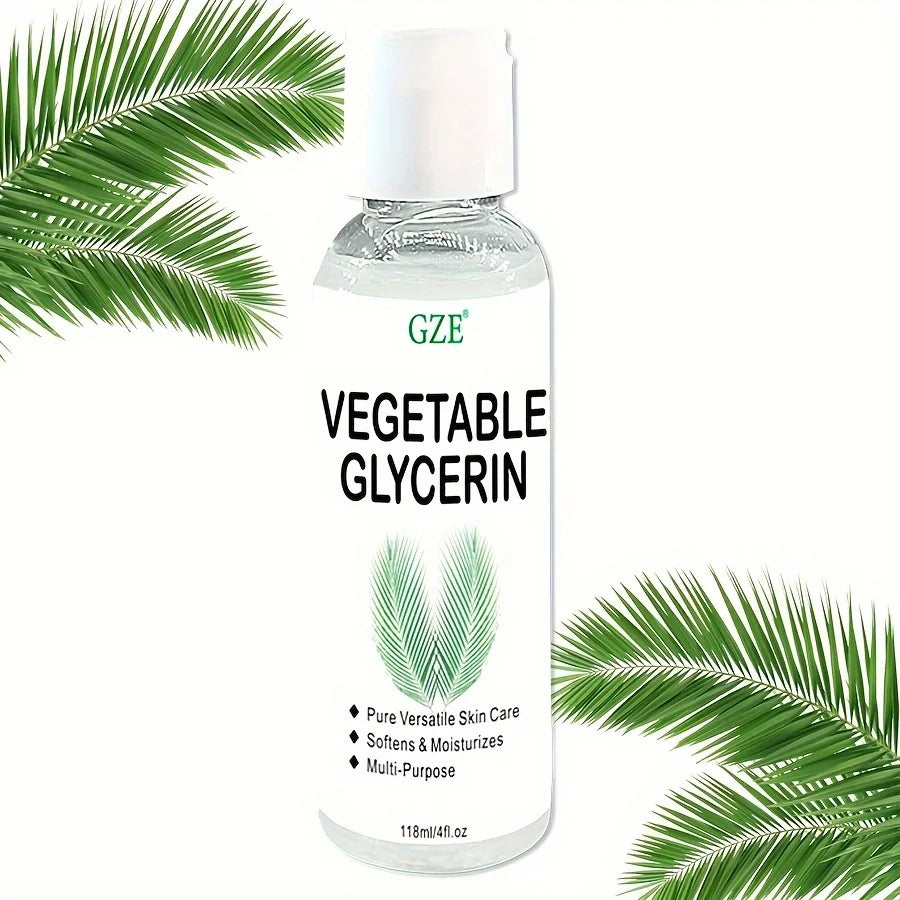 GZE Vegetable Glycerin, 100% Pure, Versatile Skin Care, Softening and Moisturizing, Multi-PURPOSE AND VERSATILE SKIN CARE Qme