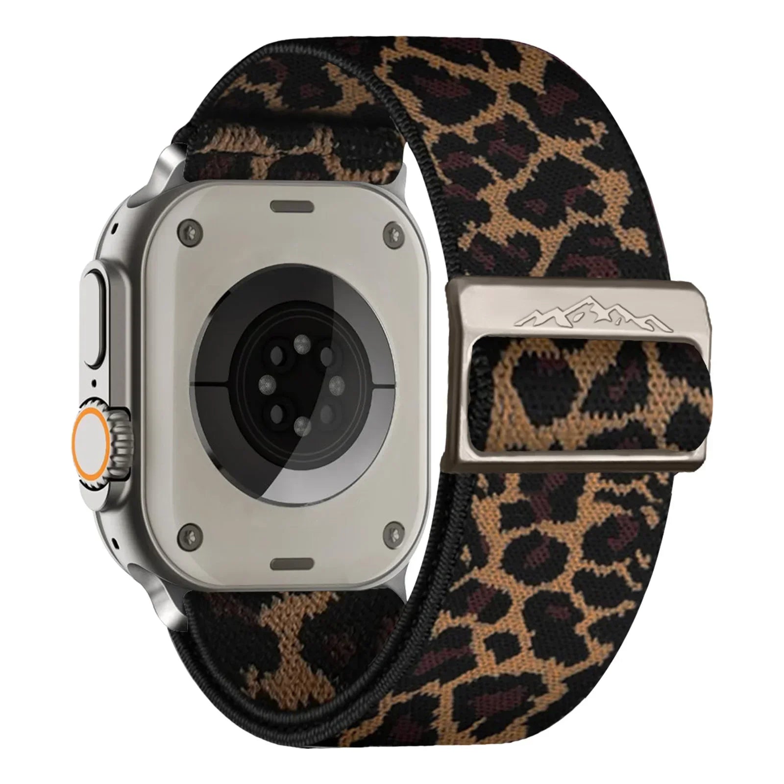 Nylon Strap for Apple Watch Band IWatch Series 9 8 7 SE Ultra 2 Bracelet 44mm 45mm 49mm 40mm 41mm Correa Watchband Accessories Qme Leopard 42mm 44mm 45mm 49mm