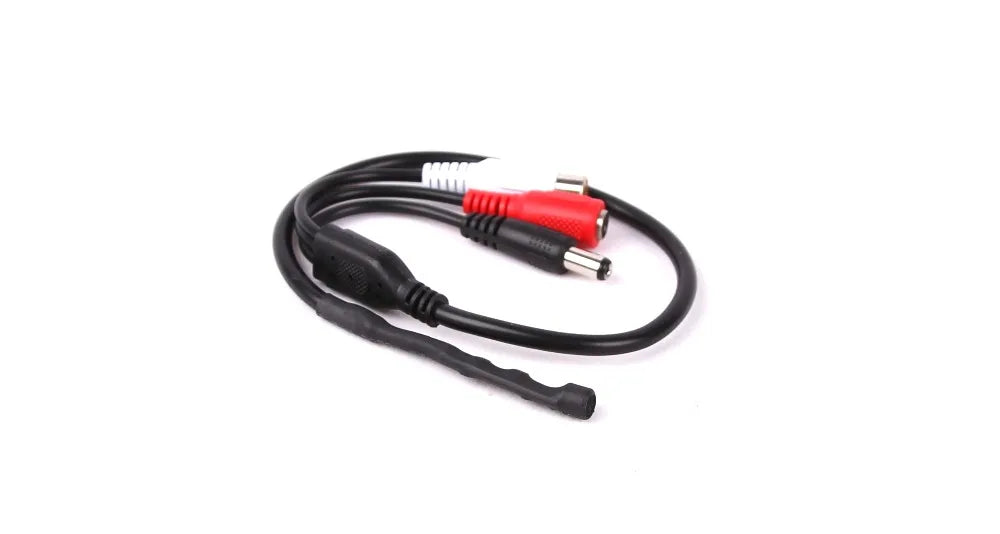 5pcs Audio pickup Wide Range High Sensitive Mini CCTV Microphone for Security Camera Qme