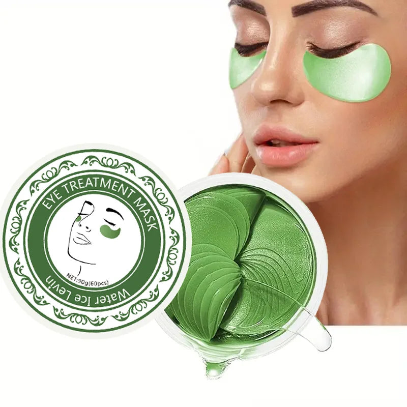 Eye Repair Mask - Repairs Dark Circles, Puffy Eyes, Refreshes, Revitalizes, Reduces Travel Fatigue, and Reduces Wrinkles, 60 Pieces (1 Pack) Qme
