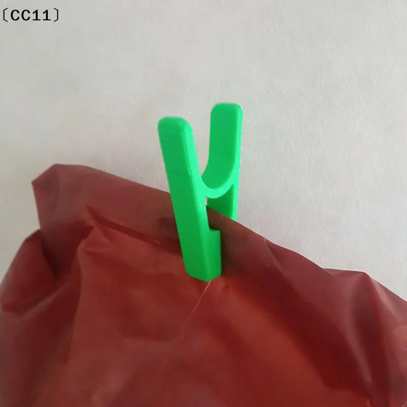 5 10 Random Colored Snack Bag Sealing Clips Easy Carry Food Packaging Qme
