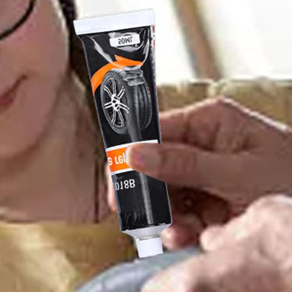 1pc Tire Repair Glue 50ml Flat Tire Puncture Repair Sealant Auto Tire Repair Glue for Side Bonding or Tire Leakage Instant Super Qme