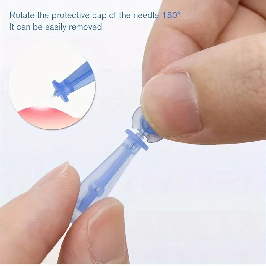 Super fine needles, closed needles, blackhead and pore-clearing needles, squeezing needles, and cleaning kits Qme