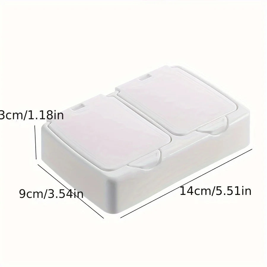 1pc Anti-dust Swab Storage Box Drawer Desktop Trinket Small Box Student Makeup Box Toothpick Organizing Storage Box Qme