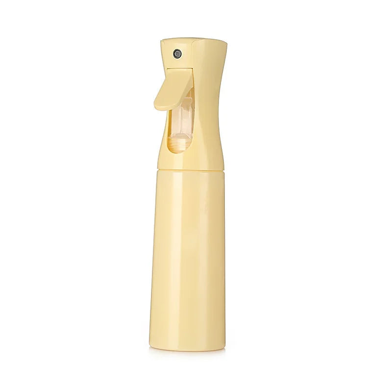 Hairdressing Spray Bottle Hair Pressure Continuous Watering Can Qme 300ML-Yellow China Mainland