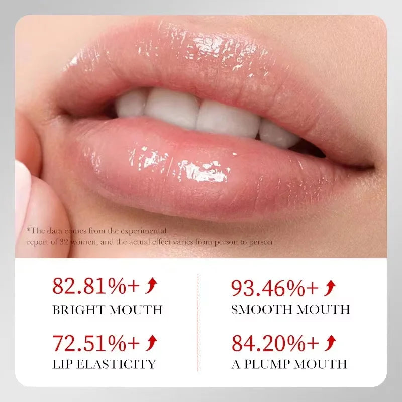 Lip Booster Plumping Serum Oil Hyaluronate Acid Moisturizing Sexy Enhancer Non-Irritating Brighten Fade Lines Plump Products Qme