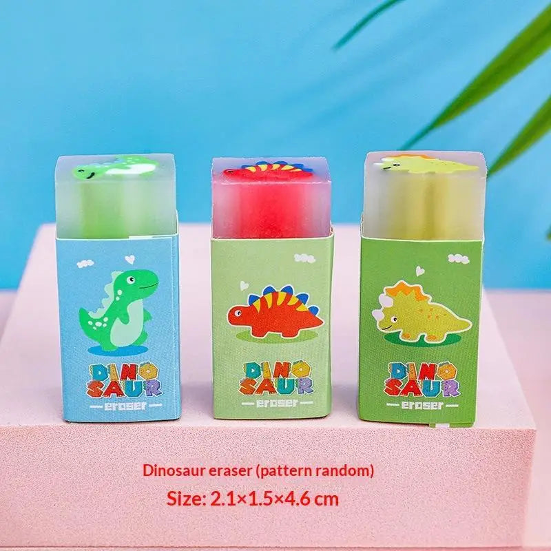 Back School Supplies Cute Fruit Jelly Erasers Fun Animal Shaped Qme A5