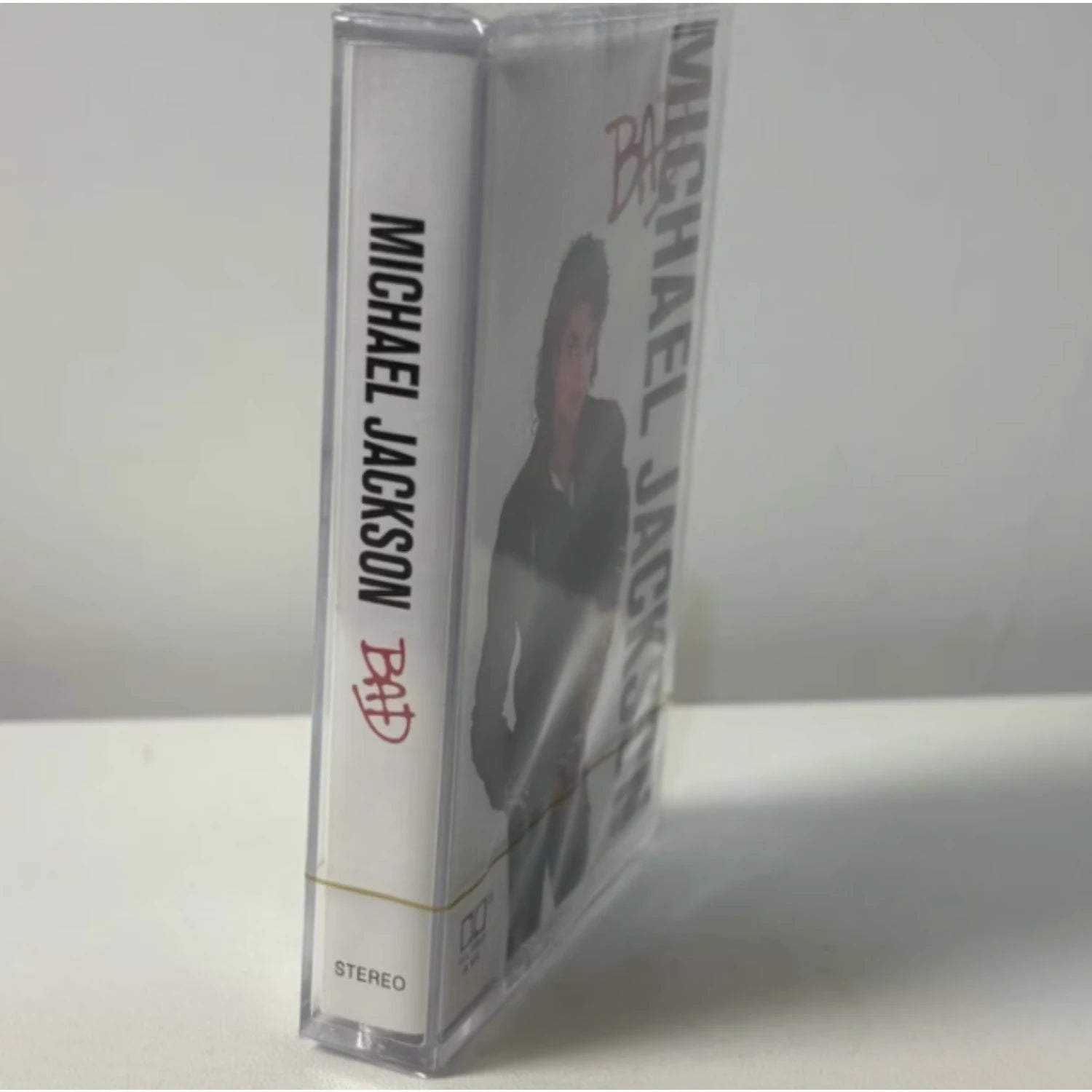 Pop King Vintage Cassette Tape, Black Studded Outfit Portrait Cover Art Style, Iconic 80s Dance-Pop Tracks for Music Collectors Qme