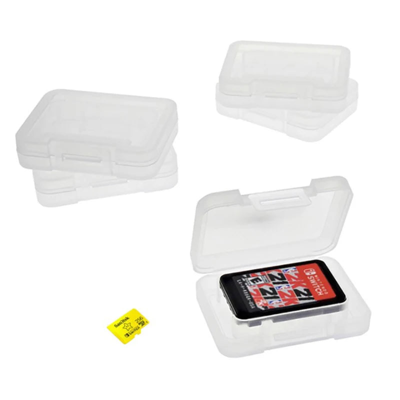 Portable Single Game Dedicated TF Card Storage Holder Mini Case Qme