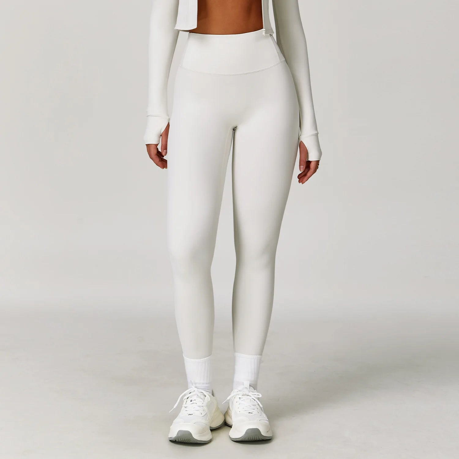 A Seamless Gym Leggings Women Yoga Pants Sexy High Waist Booty Lifting Leggings Pants Women Sports Clothing Fitness Wear Qme Diamond apricot 14XL