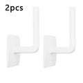 2 Sets Non Perforated Bags Storage Racks Baseball Hats Door Hangers Qme WHITE