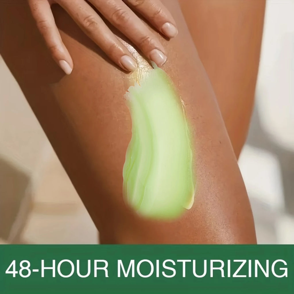 Natural Matcha Tallow Cream with Babassu Oil, Unscented Moisturizing & Firming Skin Care Qme