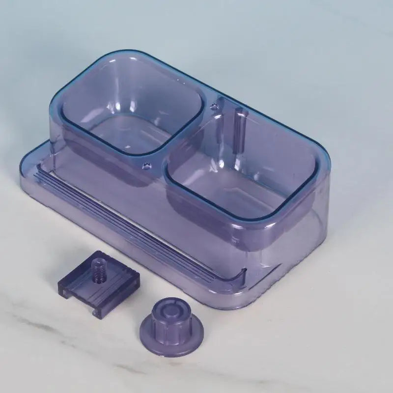 Feeding Water Bowl Pet Supplies Accessories Parrot Double Large Qme A2