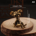 Landscaping Home Desk Office Shelf Ornament Easter Decoration Cute Qme A9