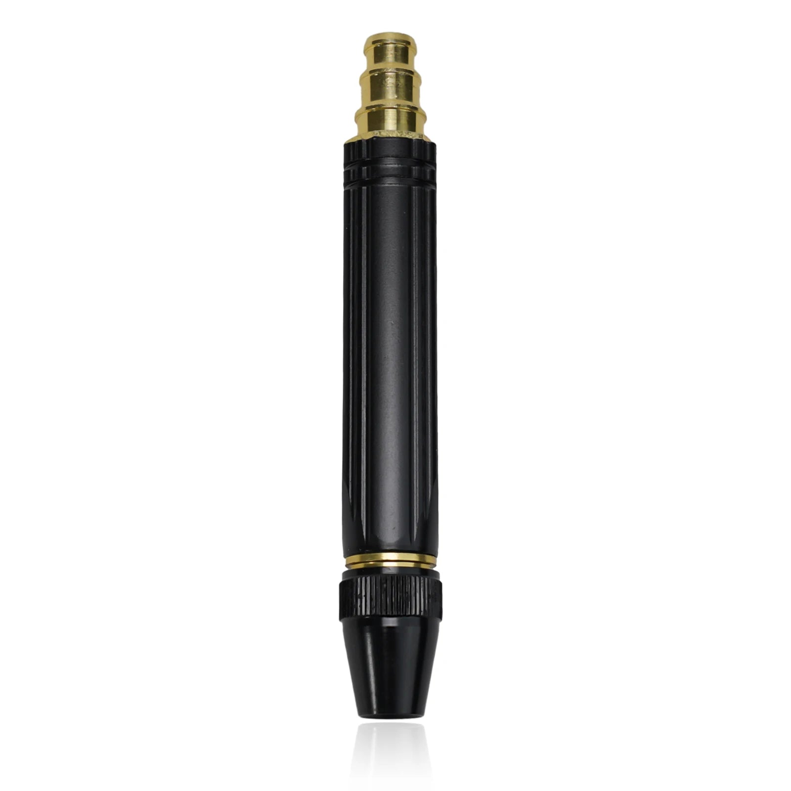 Car Washing Nozzle For Garden Hose With Aluminum Alloy Construction And Precision Threaded Sealing For Strong Water Flow Qme A