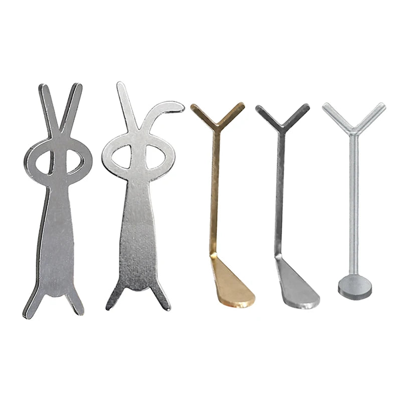 Rabbit Bear Cat Eye Magnet Stick Nail Art Tools Small Iron Magnetic Qme 5pcs