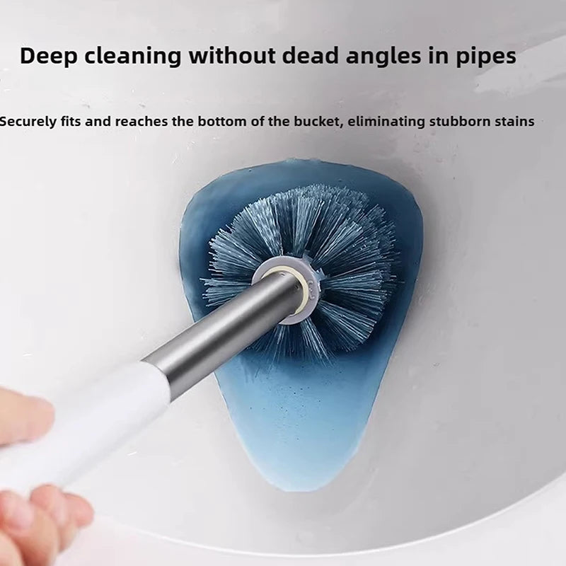 Home Multi-functional Toilet Brush Set Brush For Bathroom Cleaning Cleaner With Holder Qme
