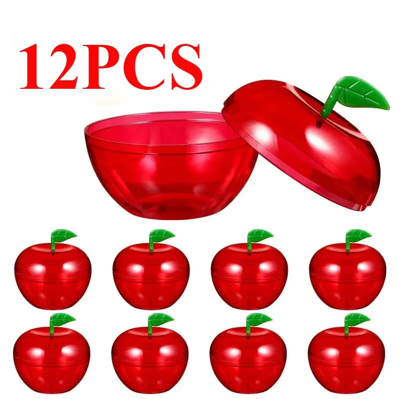 12Pcs Wedding Decor Christmas Holiday Candy Boxes Stocking Stuffer Jar Office Desk Containers Party Supplies Gift Boxes Qme 12pcs 12Pcs