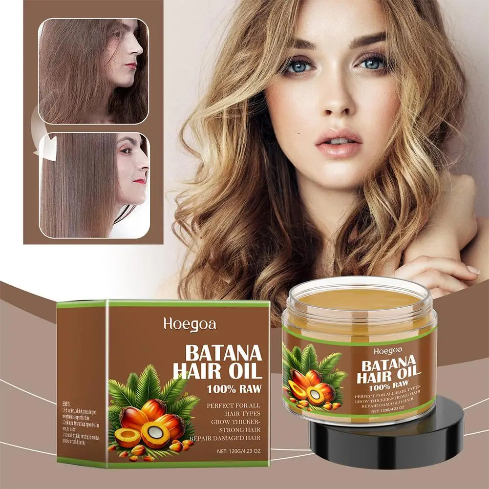 Anti-loss Hair Oil Organic Batana Natural Treatment Scaple Strengthen Qme