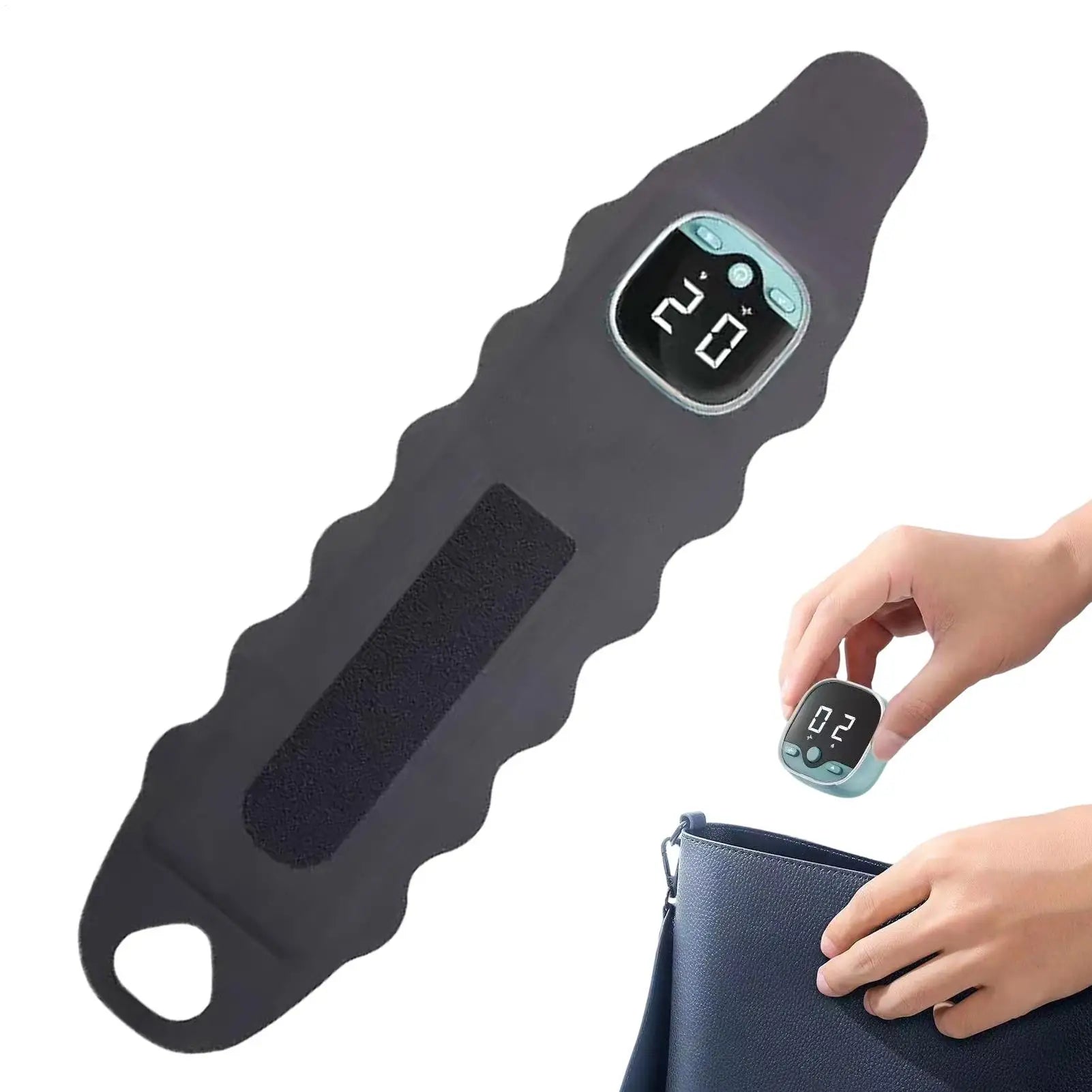 NEW Cordless Hot Compress Wristband for Carpal Tunnel Muscle Fatigue Relief Belt Microcurrent Heating Wrist Guard Hand Massager Qme