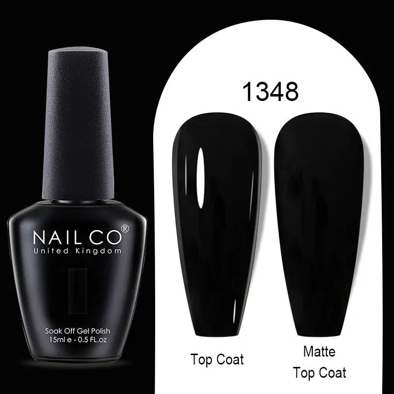 NAILCO Winter Red Gel Nail Polish Semi Permanent Soak Off Varnishes