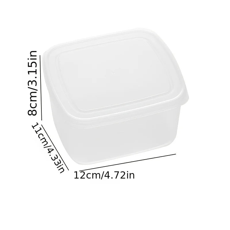 1 Refrigerator Storage Box Frozen Preservation Lid Sealed Refrigerated Qme