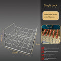 Air Fryer Skewer Stand Vertical Multi-pin Stainless Steel BBQ Holder Air Fryer Accessories Skewers For Grilling Kitchen Tools. Qme A1 15 baking pins