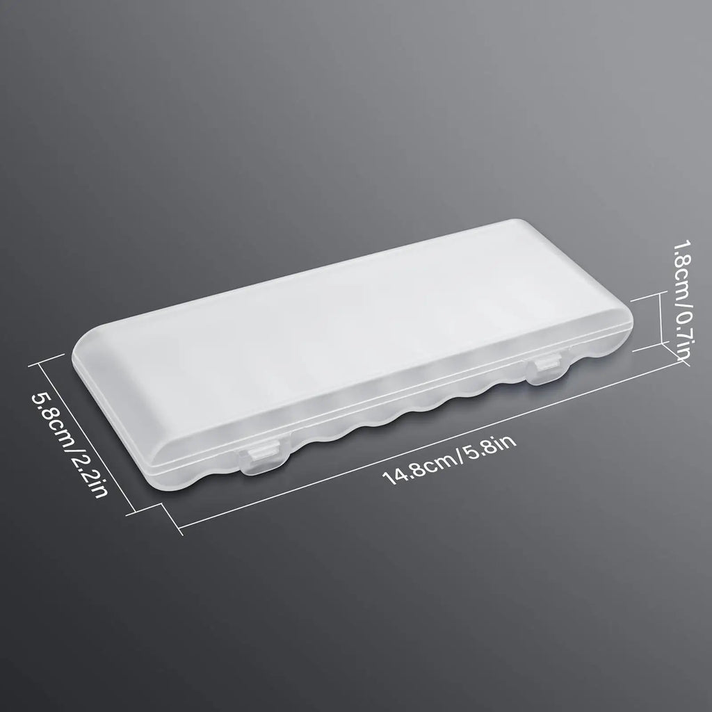 AA Battery Storage Battery Protective Box Battery Storage Holder Box for Holding 10 AA Batteries Battery Storage Case Battery Qme