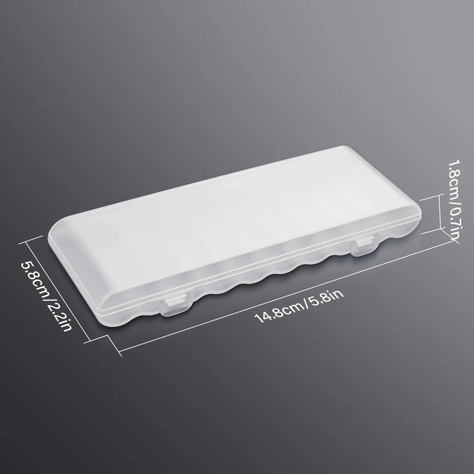 AA Battery Storage Battery Protective Box Battery Storage Holder Box for Holding 10 AA Batteries Battery Storage Case Battery Qme
