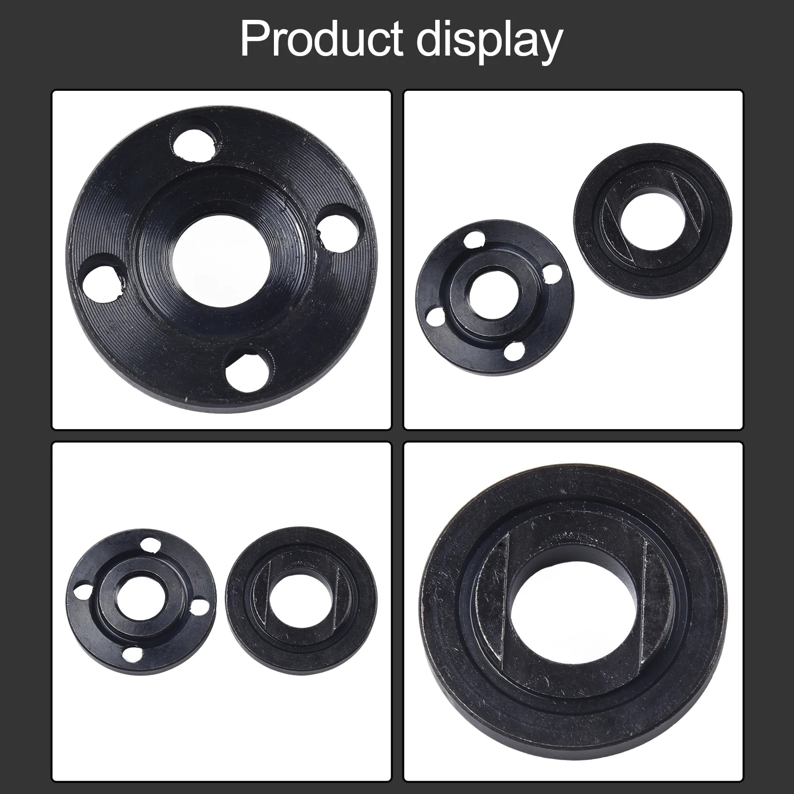Pressure Plate Inner Outer Flange Nut Set Tool Angle Grinder 125 150 180 230 Fits For M14 Shaft Replacement Qme