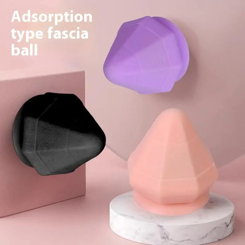 Wall-mounted Fascia Cone Suction Cups Multi-function Massager Back Qme
