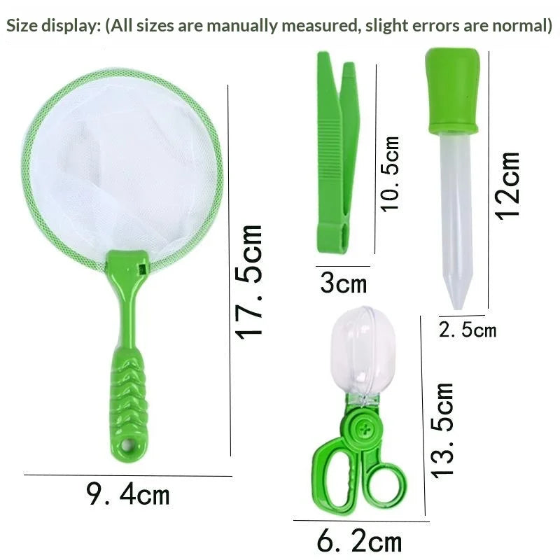 3 Insect Butterfly Trap Clip Tweezers Net Fishing Toy Children's Qme